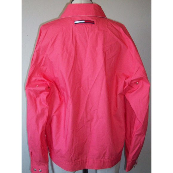Vintage 90s Tommy Hilfiger Coral Summer Jacket - Picture 6 of 9